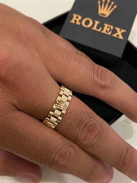 Anillo tipo rolex 